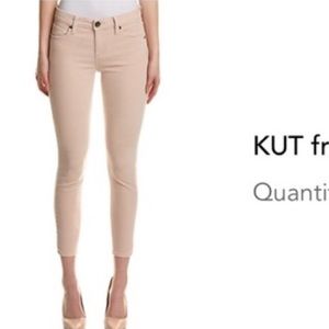 KUT from the Kloth Ankle Skinny Powder Pink - NWT